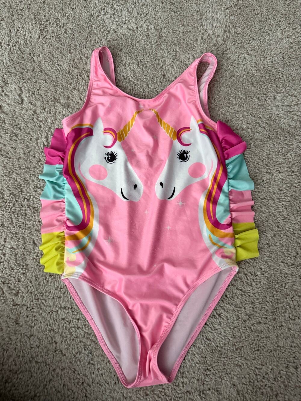 Girls Unicorn One piece swimsuit-9
